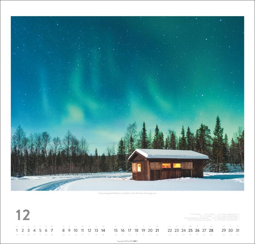 Bild: 9783839900727 | Schweden Kalender 2025 - Licht und Wasser | Kalender | Spiralbindung