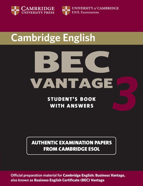 Cover: 9780521671996 | Cambridge BEC Vantage 3 with Answers | Taschenbuch | Englisch | 2006