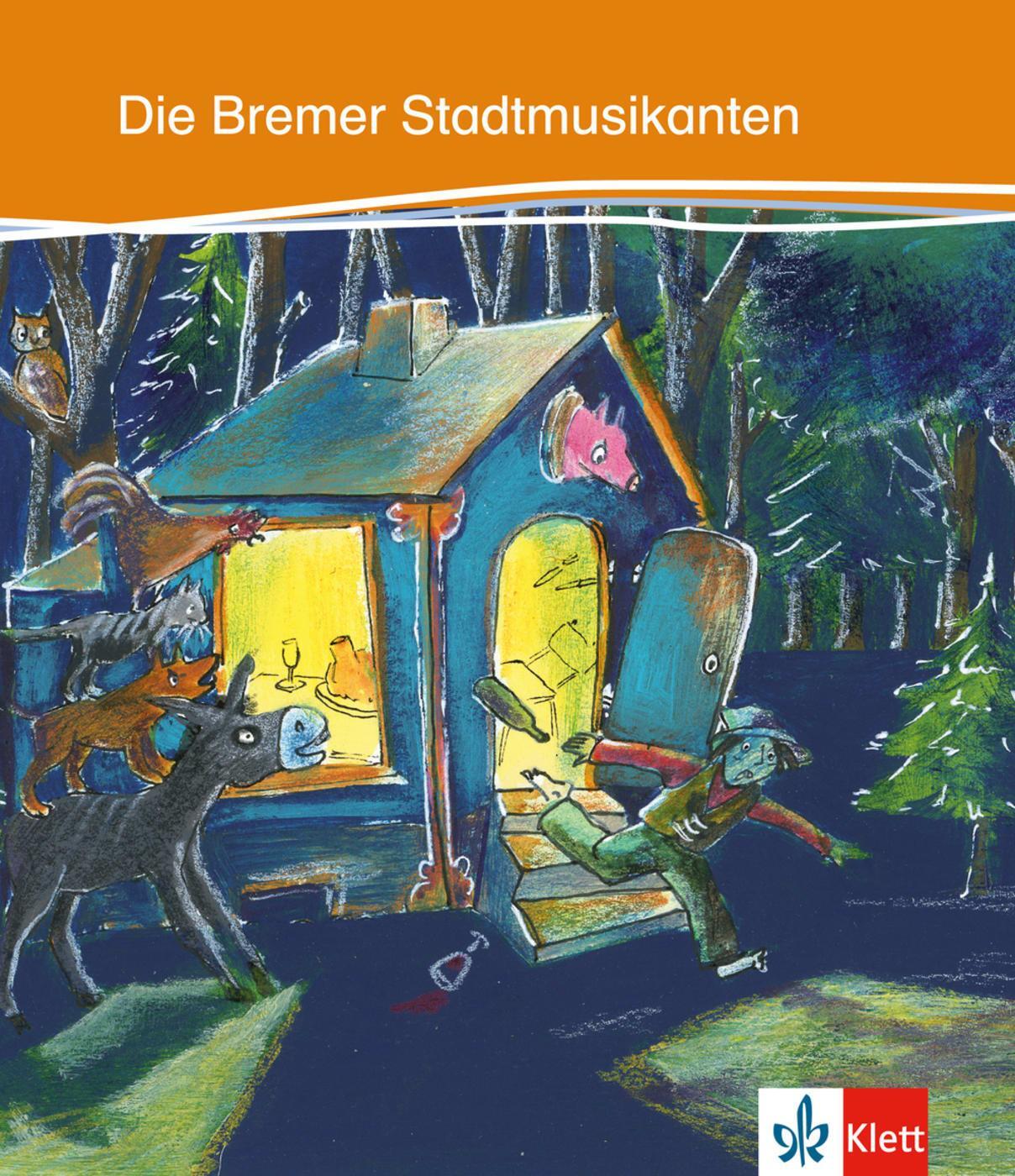 Cover: 9783126749039 | Die Bremer Stadtmusikanten | Deutsche Lektüre für das GER-Niveau A1