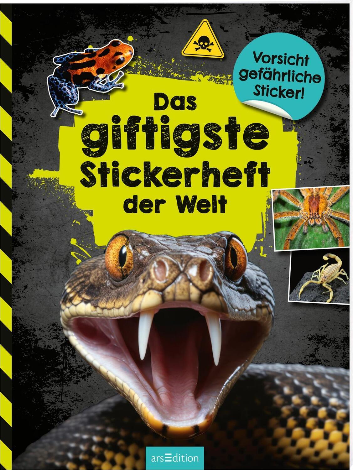 Cover: 9783845859231 | Das giftigste Stickerheft der Welt | Vorsicht gefährliche Sticker!