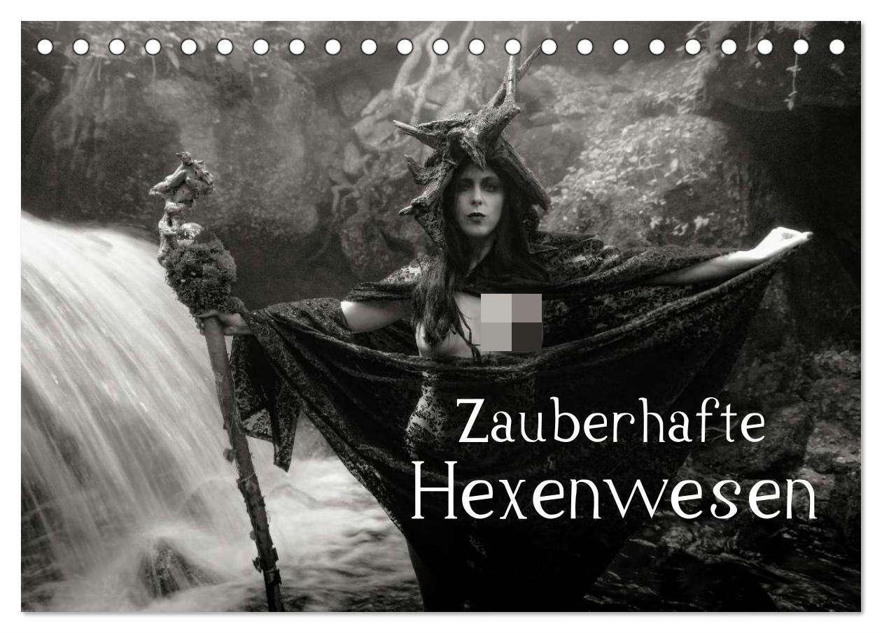 Cover: 9783435699483 | Zauberhafte Hexenwesen (Tischkalender 2025 DIN A5 quer), CALVENDO...