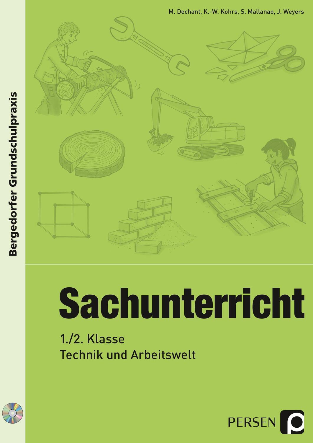 Cover: 9783403205128 | Sachunterricht - 1./2. Klasse, Technik & Arbeitswelt | Dechant (u. a.)