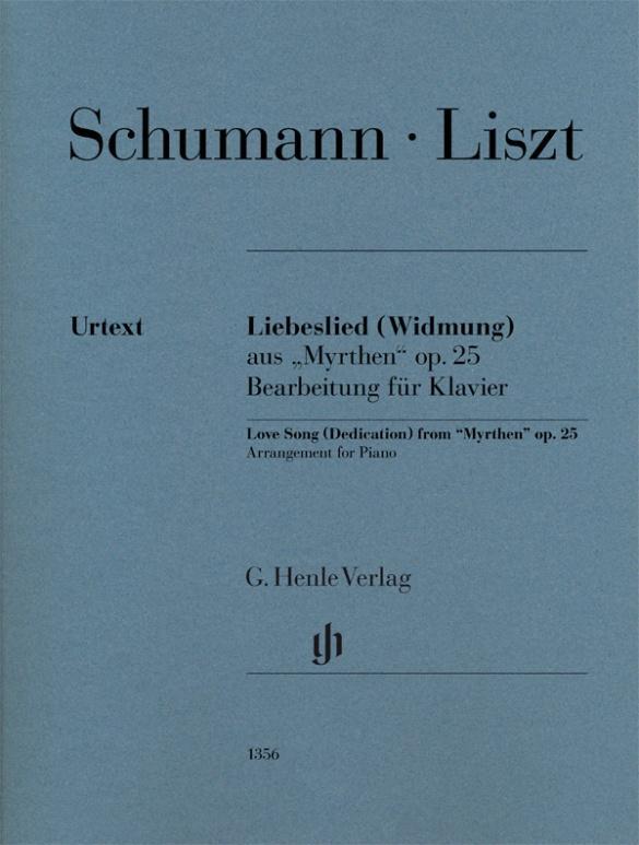 Cover: 9790201813561 | Liebeslied (Widmung) | aus "Myrthen" op. 25 | Robert Schumann (u. a.)