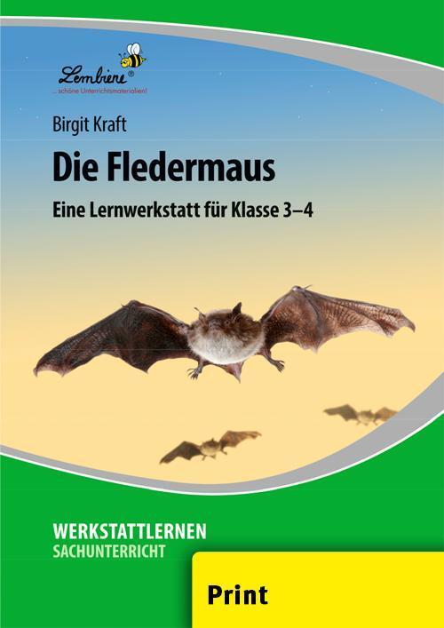 Cover: 9783956642906 | Die Fledermaus (PR) | Grundschule, Sachunterricht, Klasse 3-4 | Kraft