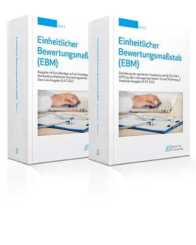 Cover: 9783769137828 | Einheitlicher Bewertungsmaßstab (EBM) Stand 01.07.2022, 2 Teile | Buch