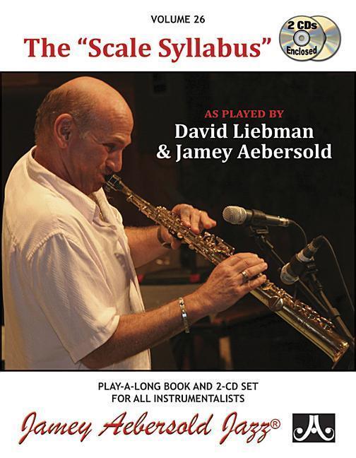 Cover: 9781562241834 | Jamey Aebersold Jazz -- The Scale Syllabus, Vol 26: As Played by...