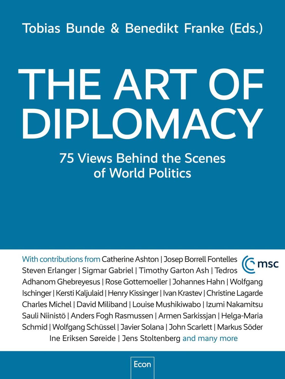 Cover: 9783430210775 | The Art of Diplomacy | 75 Views Behind the Scenes of World Policies