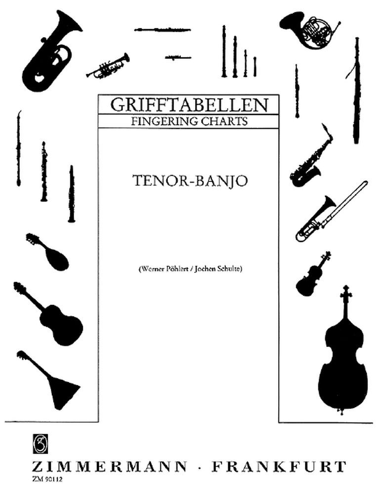 Cover: 9790010901121 | Grifftabelle für Tenor-Banjo | Werner Pöhlert | Buch