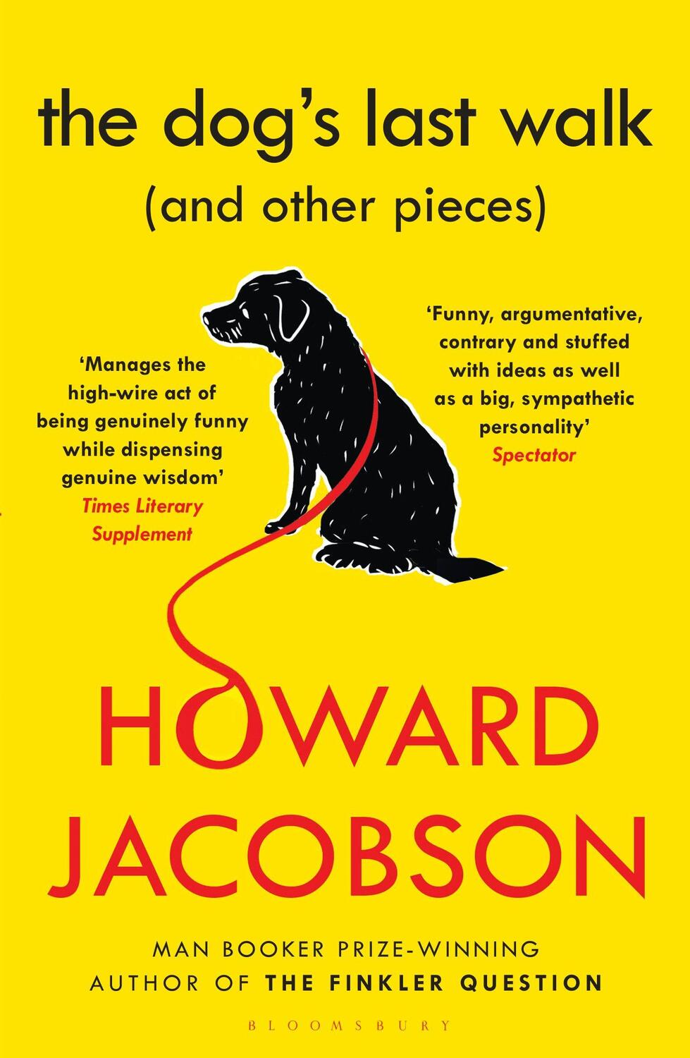 Cover: 9781408845127 | The Dog's Last Walk | (and Other Pieces) | Howard Jacobson | Buch