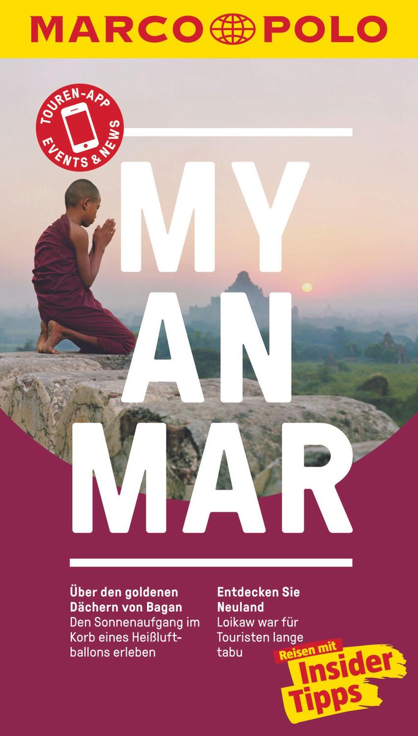 Cover: 9783829729468 | MARCO POLO Reiseführer Myanmar | Andrea Markand (u. a.) | Taschenbuch