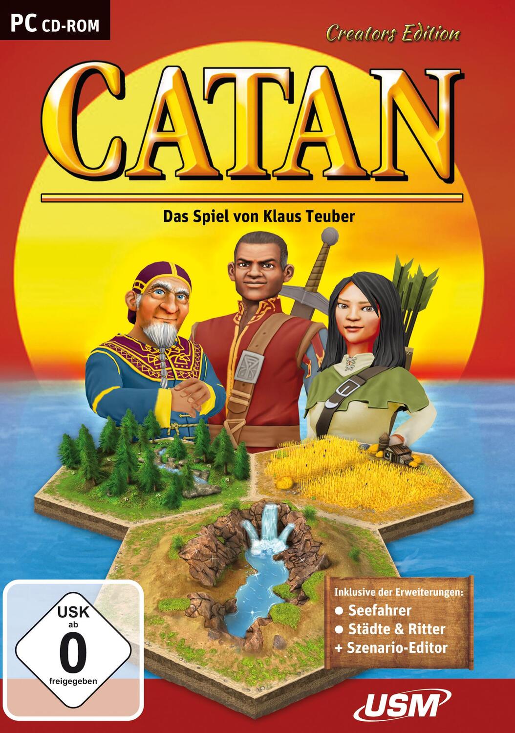Cover: 4260187455062 | Catan Creators Edition | CD-ROM | Deutsch | 2013 | United Soft Media