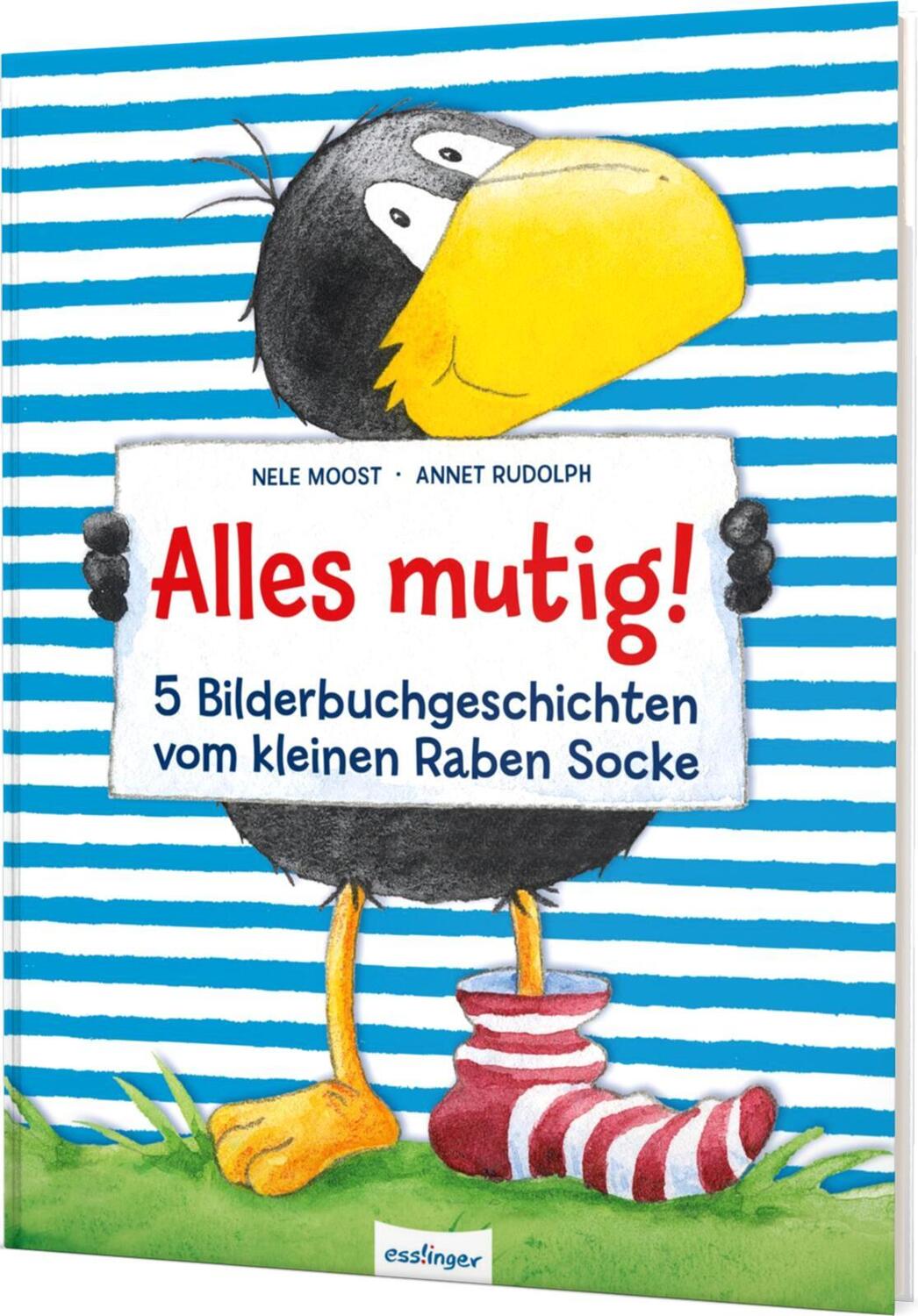 Cover: 9783480236879 | Der kleine Rabe Socke: Alles mutig! 5 Bilderbuchgeschichten vom...