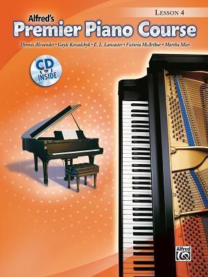 Cover: 9780739052556 | Premier Piano Course Lesson Book, Bk 4 | Book &amp; CD | Alexander (u. a.)