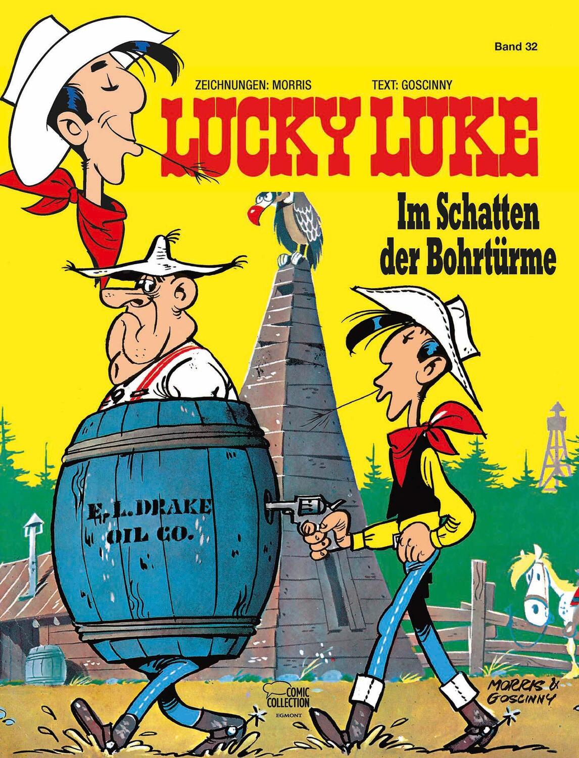 Cover: 9783770438051 | Lucky Luke 32 - Im Schatten der Bohrtürme | René Goscinny | Buch