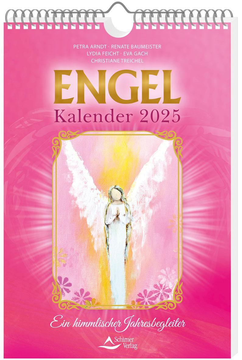 Cover: 9783843499651 | Engel-Kalender 2025 | Wandkalender - Ein himmlischer Jahresbegleiter