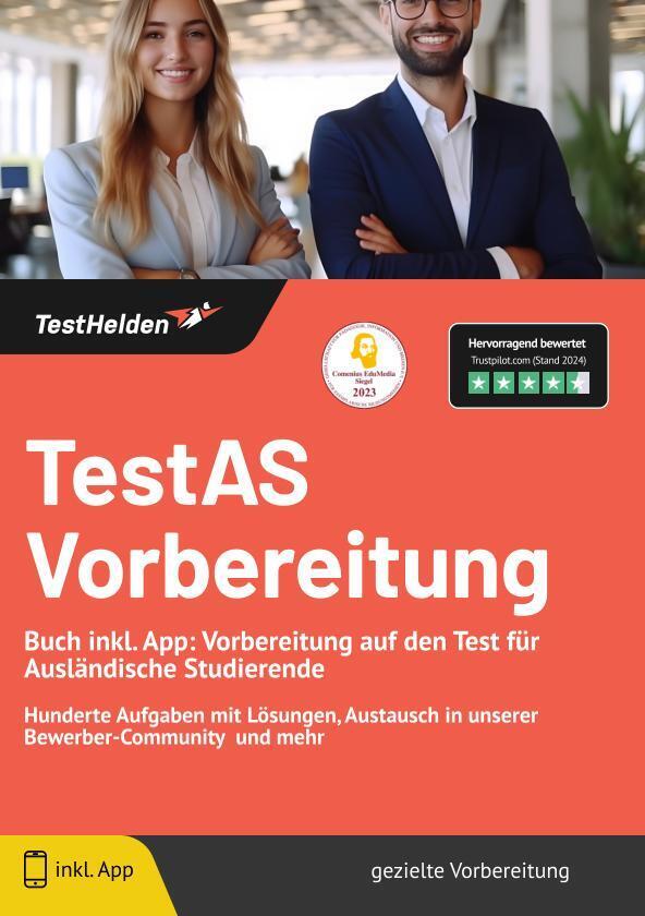 Cover: 9783988175465 | TestAS Vorbereitung - Buch inkl. App: Vorbereitung auf den Test für...