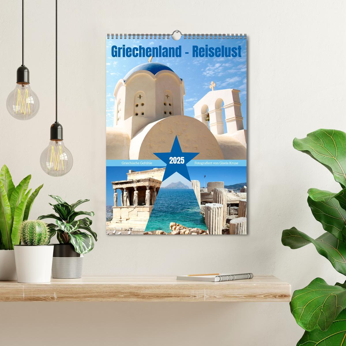 Bild: 9783435904327 | Griechenland - Reiselust (Wandkalender 2025 DIN A3 hoch), CALVENDO...