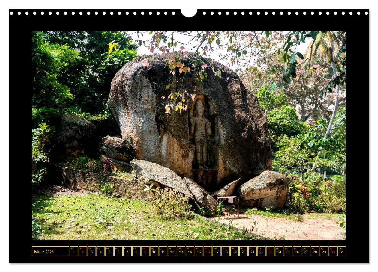 Bild: 9783435480333 | Sri Lanka - Landschaft und Kultur (Wandkalender 2025 DIN A3 quer),...