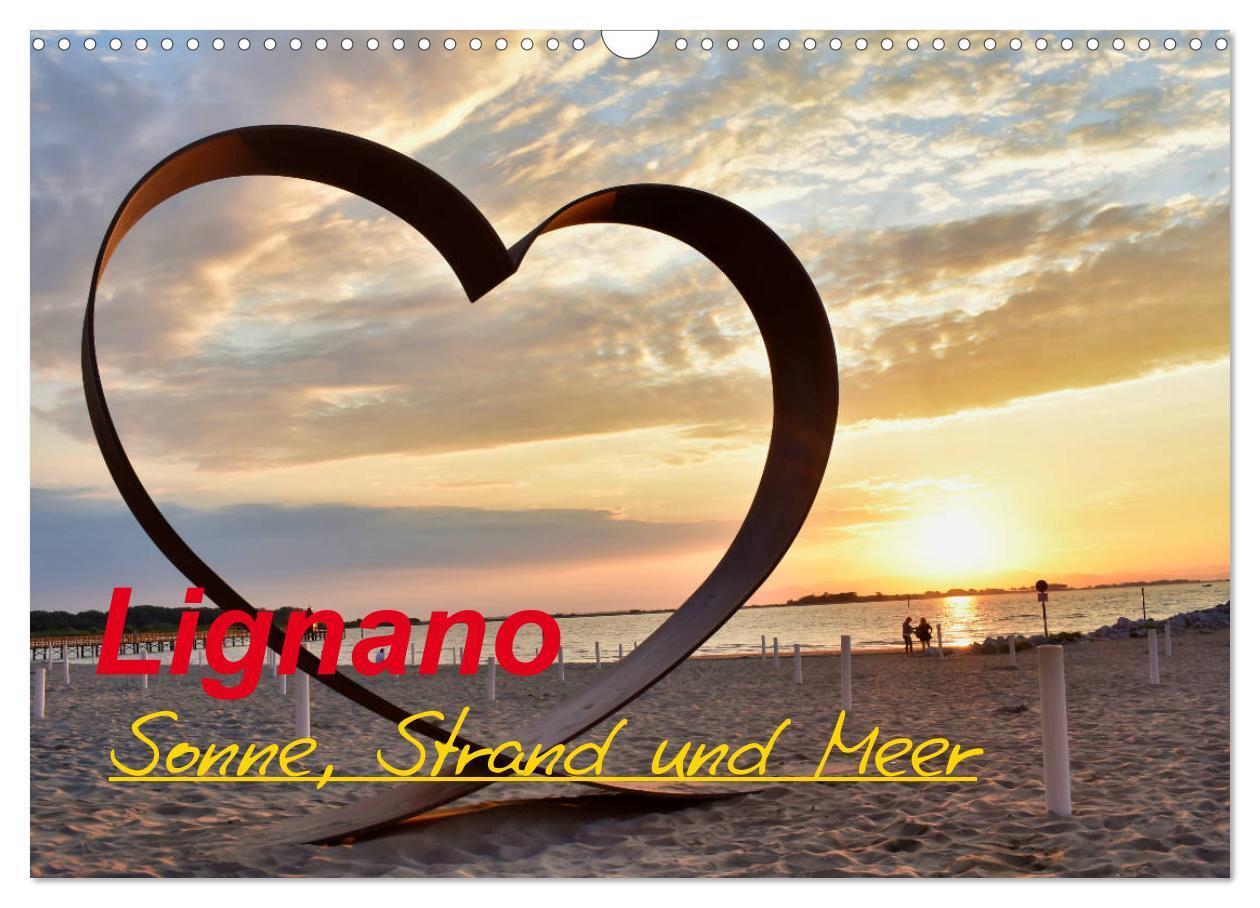 Cover: 9783435093472 | Lignano - Sonne, Strand und Meer (Wandkalender 2025 DIN A3 quer),...