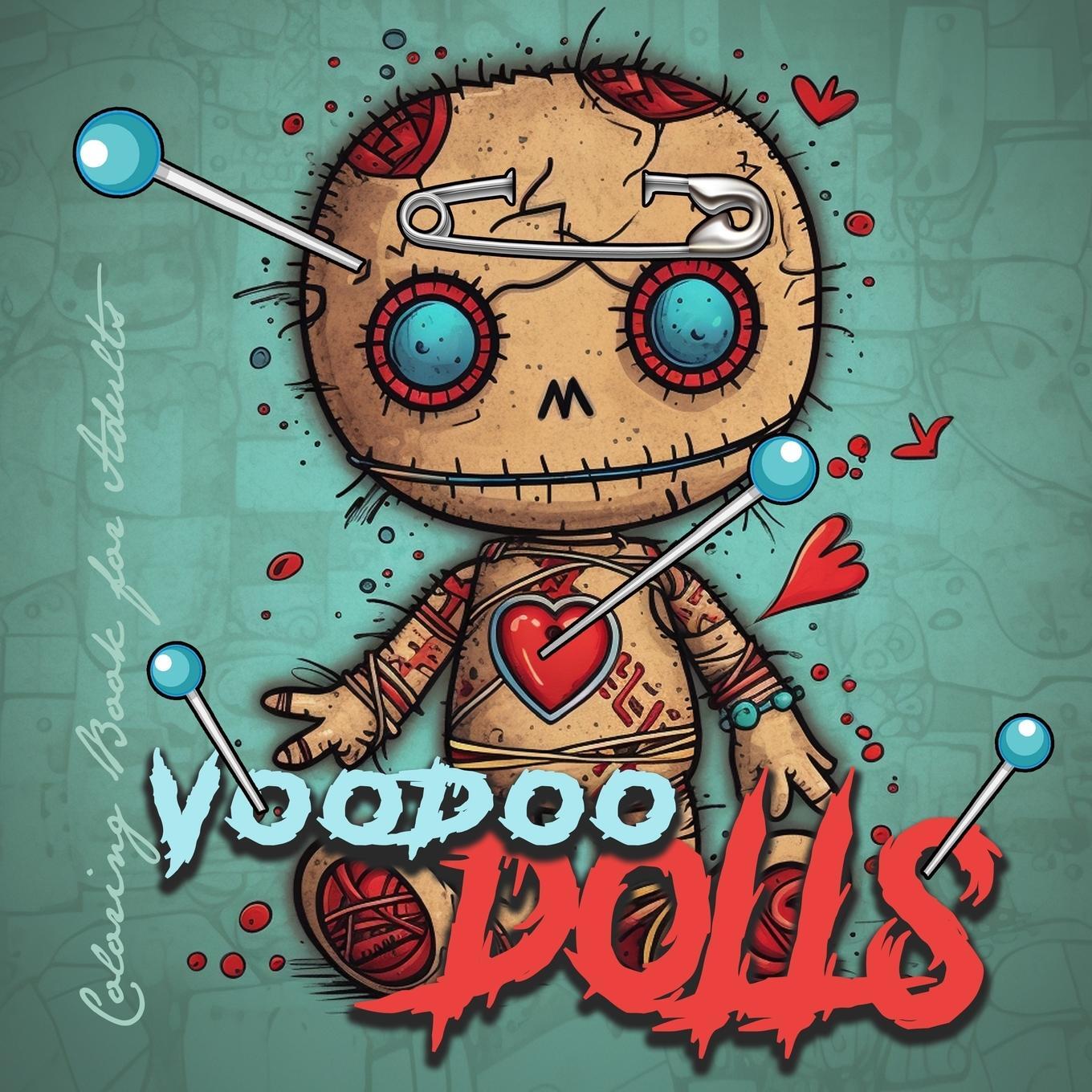 Cover: 9783758406560 | Voodoo Dolls Coloring Book for Adults | Monsoon Publishing | Buch