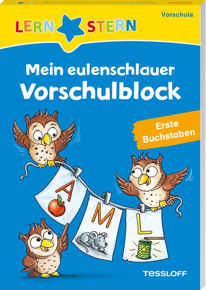Cover: 9783788675226 | LERNSTERN. Mein eulenschlauer Vorschulblock. Erste Buchstaben | Meyer