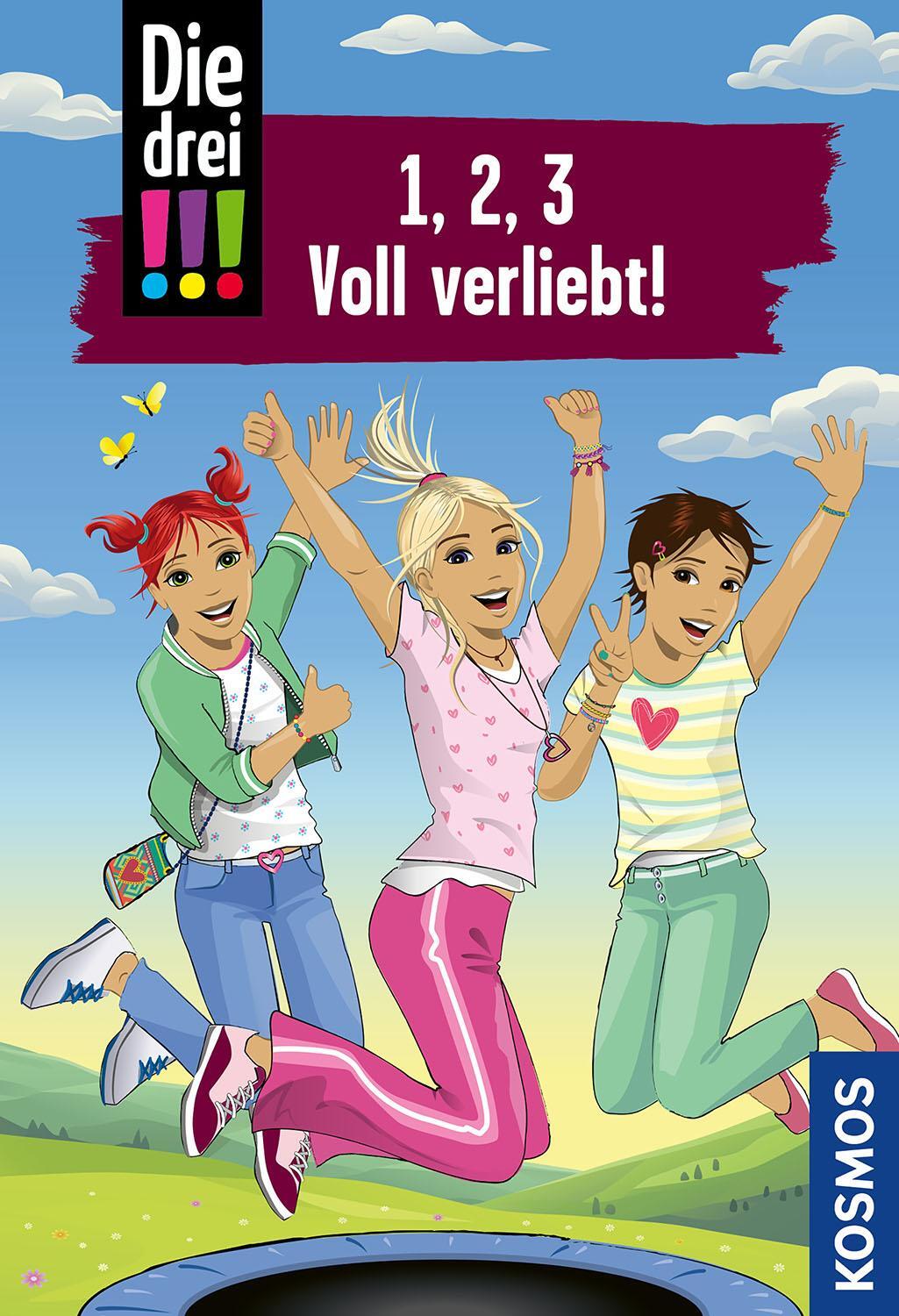 Cover: 9783440171530 | Die drei !!!, 1, 2, 3 Voll Verliebt! | Doppelband | Vogel (u. a.)
