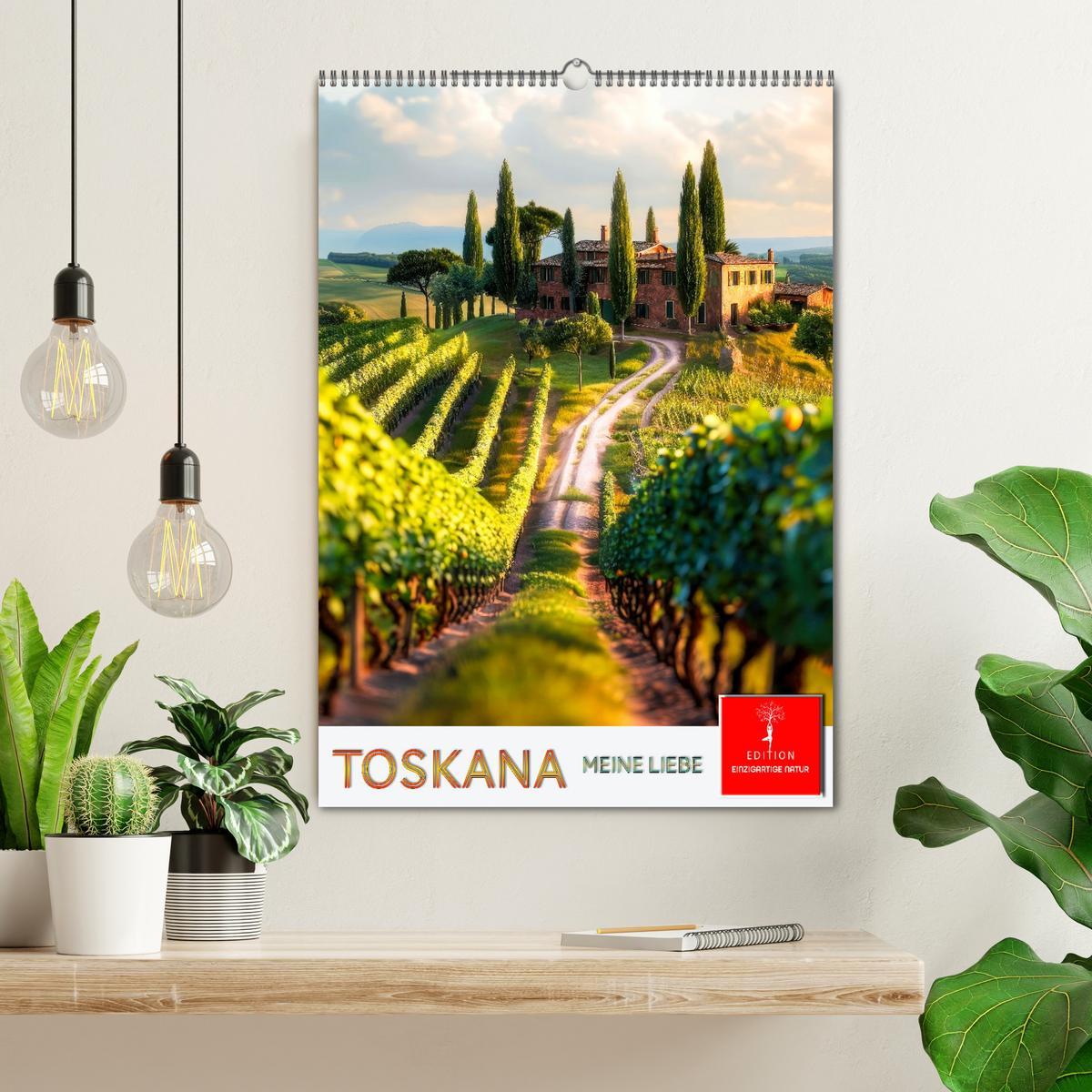 Bild: 9783457140864 | Toskana meine Liebe (Wandkalender 2025 DIN A2 hoch), CALVENDO...