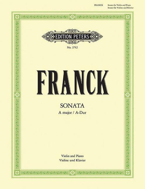 Cover: 9790577080352 | Violin Sonata in a | César Franck | Taschenbuch | Buch | Englisch