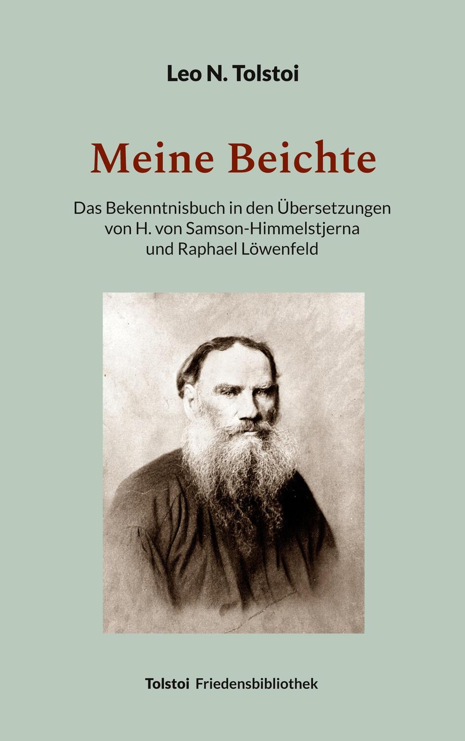 Cover: 9783744821315 | Meine Beichte | Leo N. Tolstoi | Taschenbuch | Paperback | Deutsch