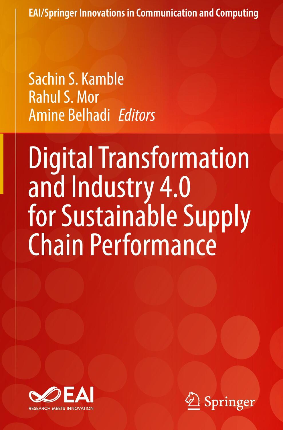 Cover: 9783031197109 | Digital Transformation and Industry 4.0 for Sustainable Supply...