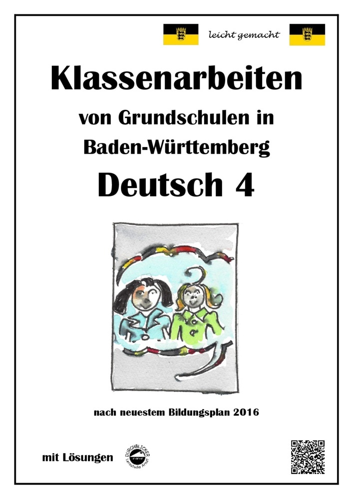 Cover: 9783946141457 | Klassenarbeiten von Grundschulen in Baden-Württemberg - Deutsch 4...