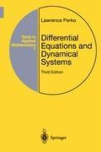Cover: 9780387951164 | Differential Equations and Dynamical Systems | Lawrence Perko | Buch