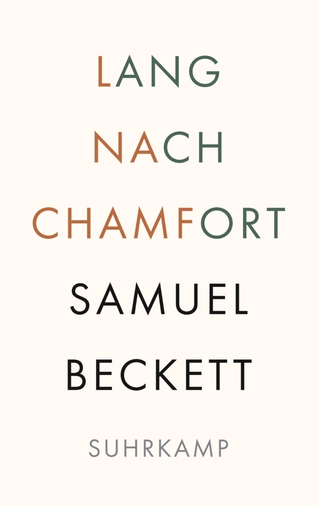 Cover: 9783518243220 | Lang nach Chamfort | Acht Maximen | Samuel Beckett | Taschenbuch