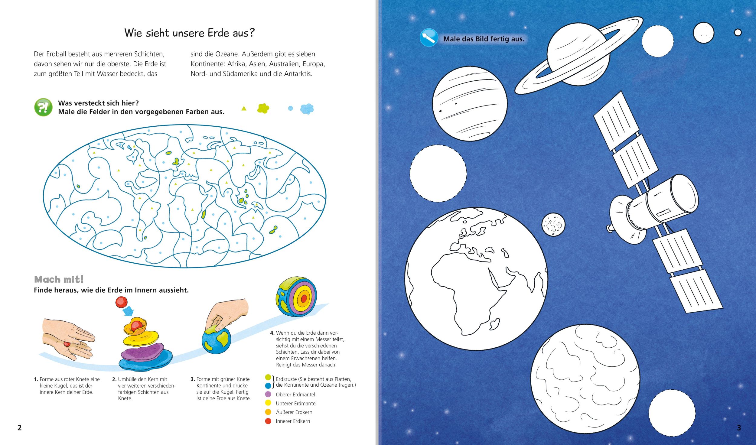 Bild: 9783473329502 | Wieso? Weshalb? Warum? aktiv-Heft: Erde | Stefan Richter | Taschenbuch