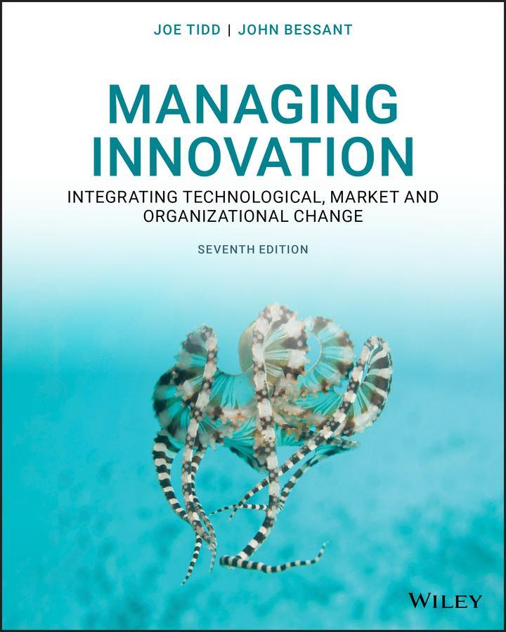 Cover: 9781119713302 | Managing Innovation | Joe Tidd (u. a.) | Taschenbuch | 624 S. | 2020