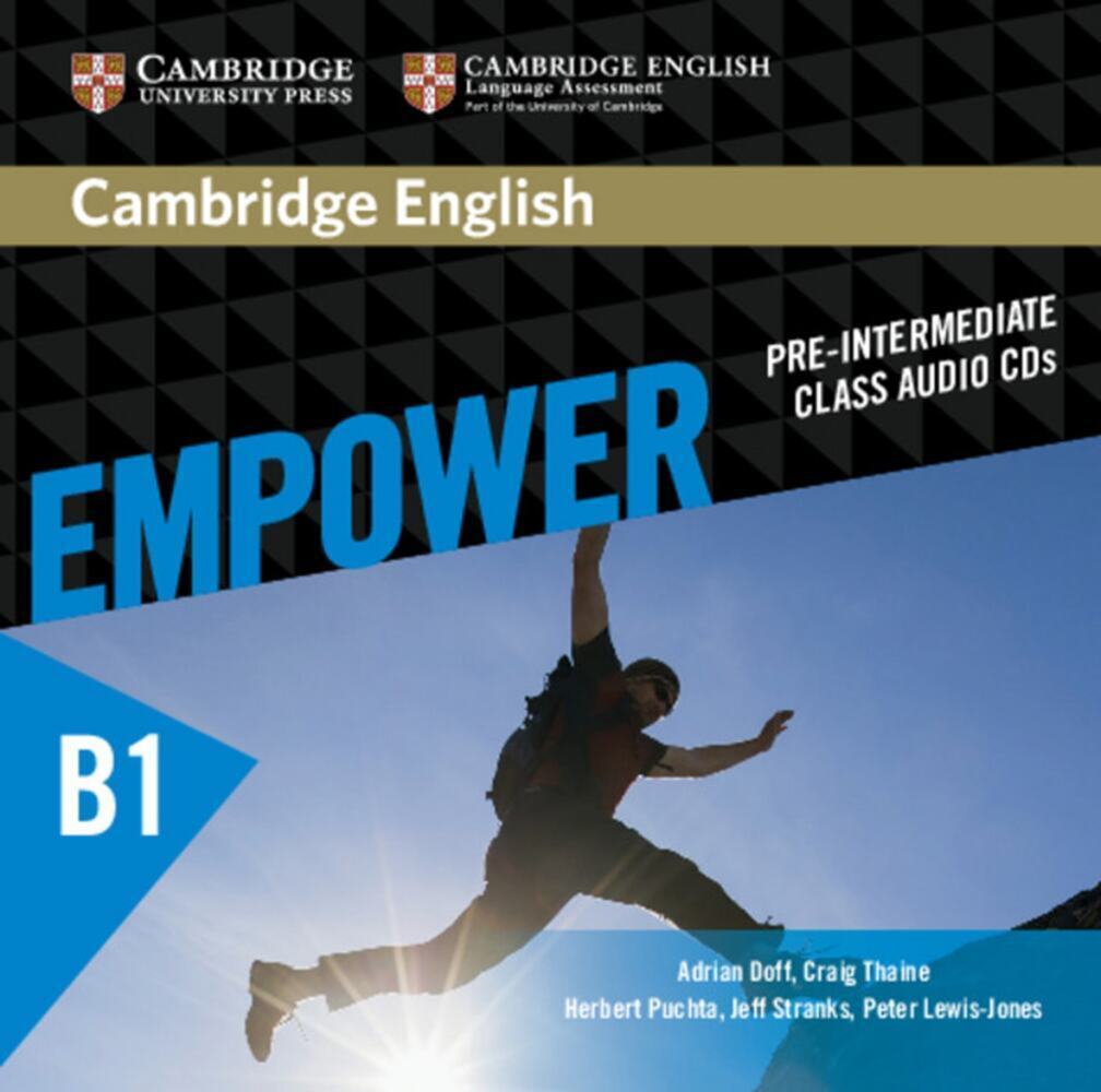 Cover: 9783125403819 | Empower B1 Pre-intermediate | 3 Class audio CDs | Audio-CD | 3 CDs