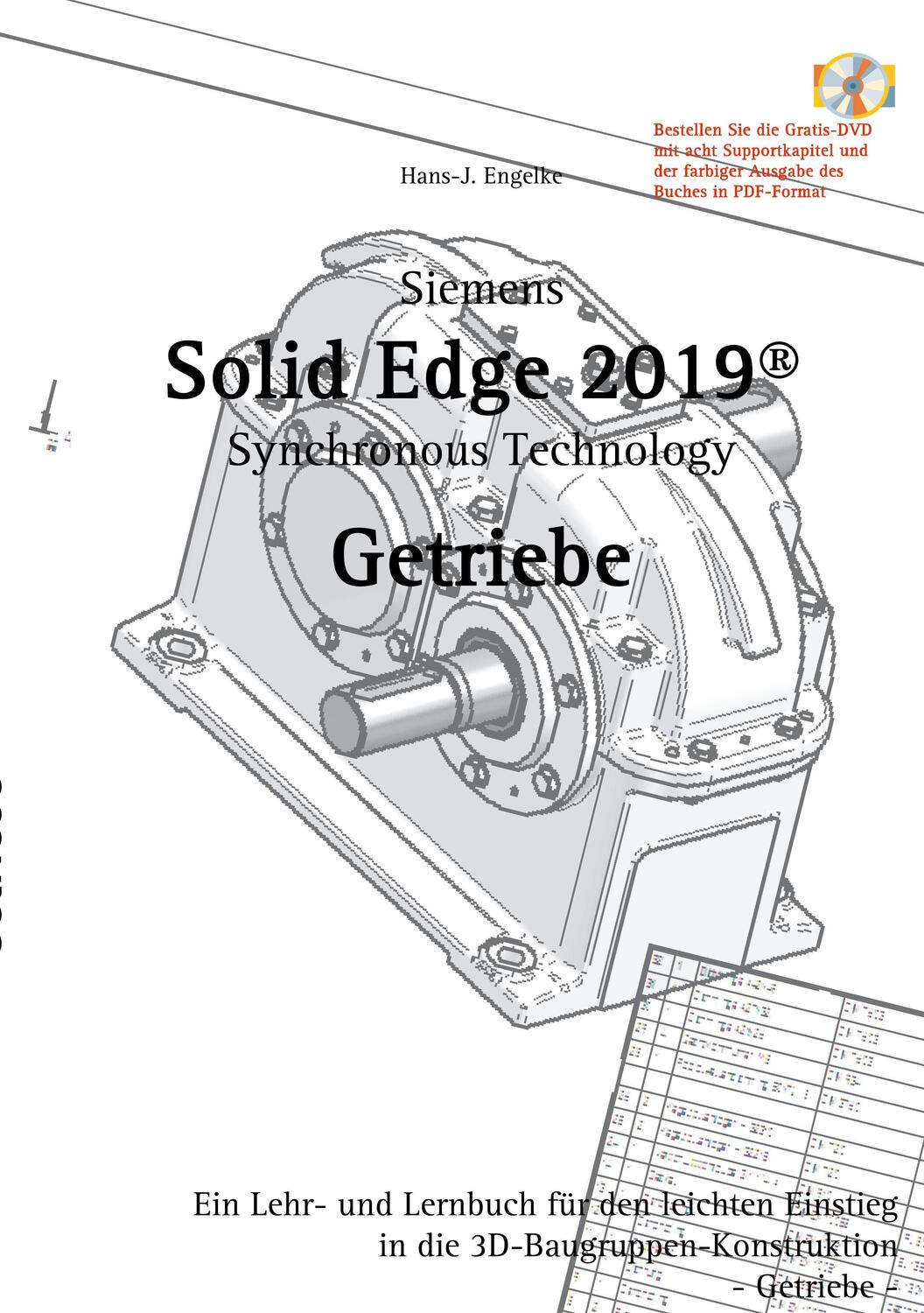 Cover: 9783748171096 | Solid Edge 2019 Getriebe | Hans-J. Engelke | Taschenbuch | Paperback