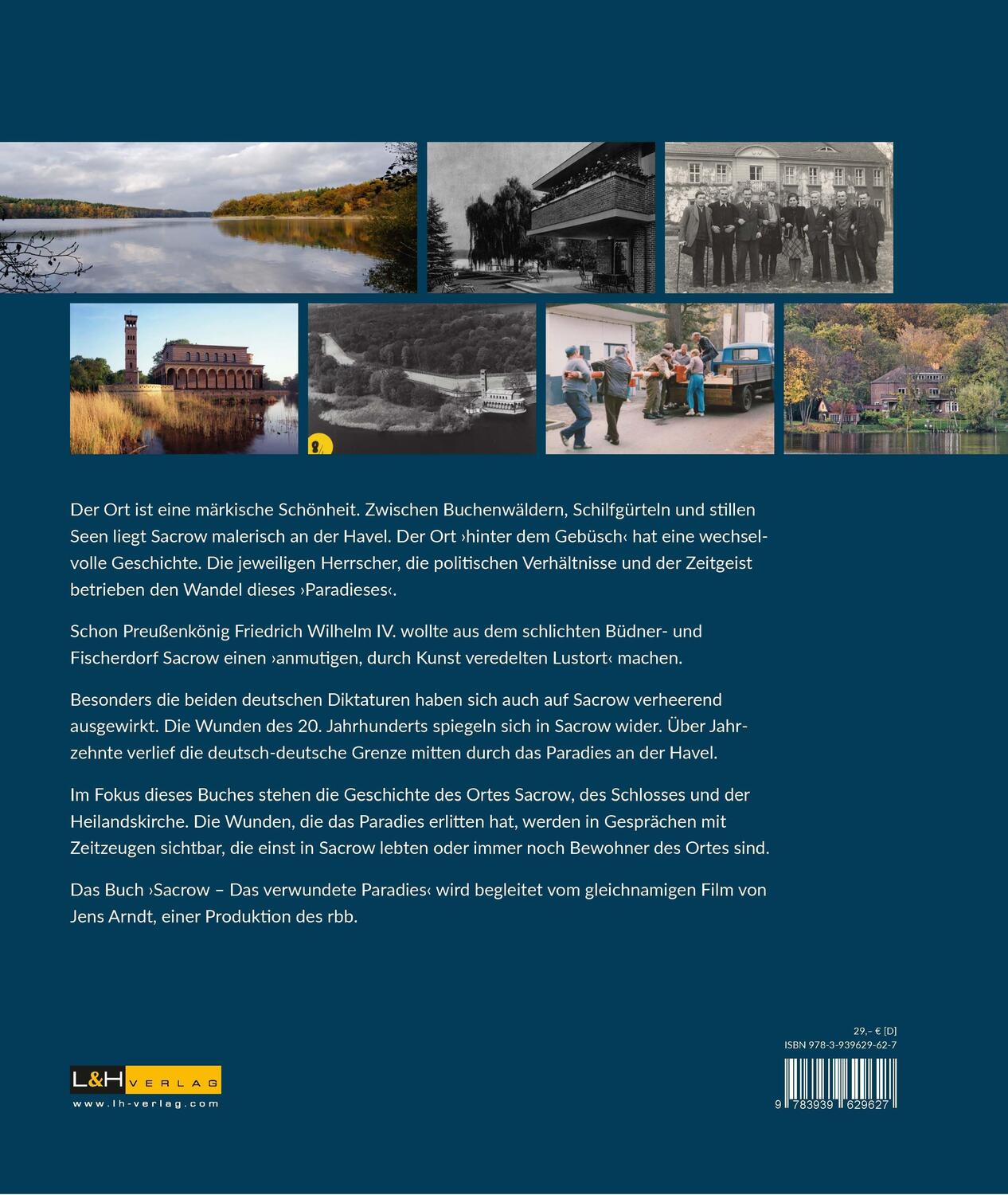 Cover: 9783939629627 | Sacrow | Das verwundete Paradies | Jens Arndt | Taschenbuch | Deutsch
