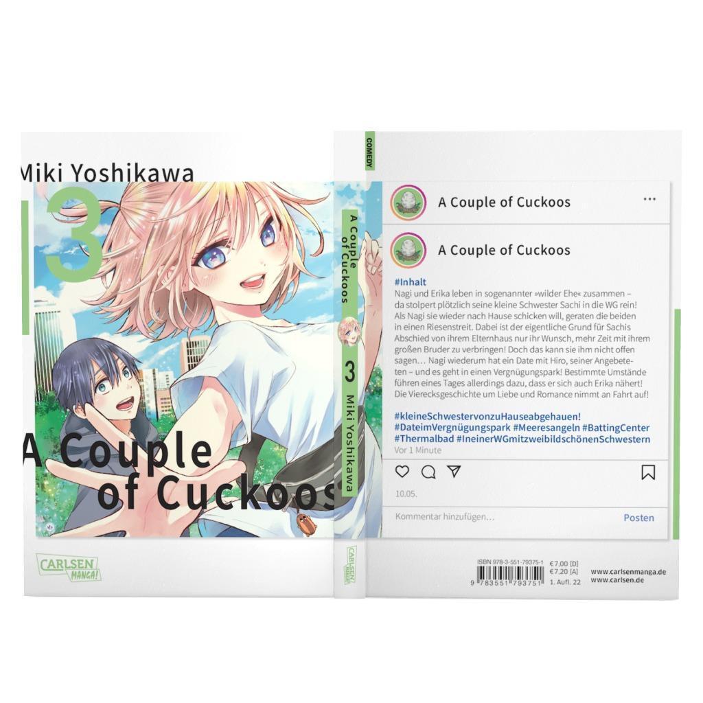 Bild: 9783551793751 | A Couple of Cuckoos 3 | Miki Yoshikawa | Taschenbuch | 192 S. | 2022