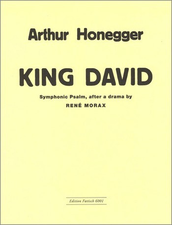 Cover: 9790202850022 | King David | Arthur Honegger | Klavierauszug | HUG Musikverlage