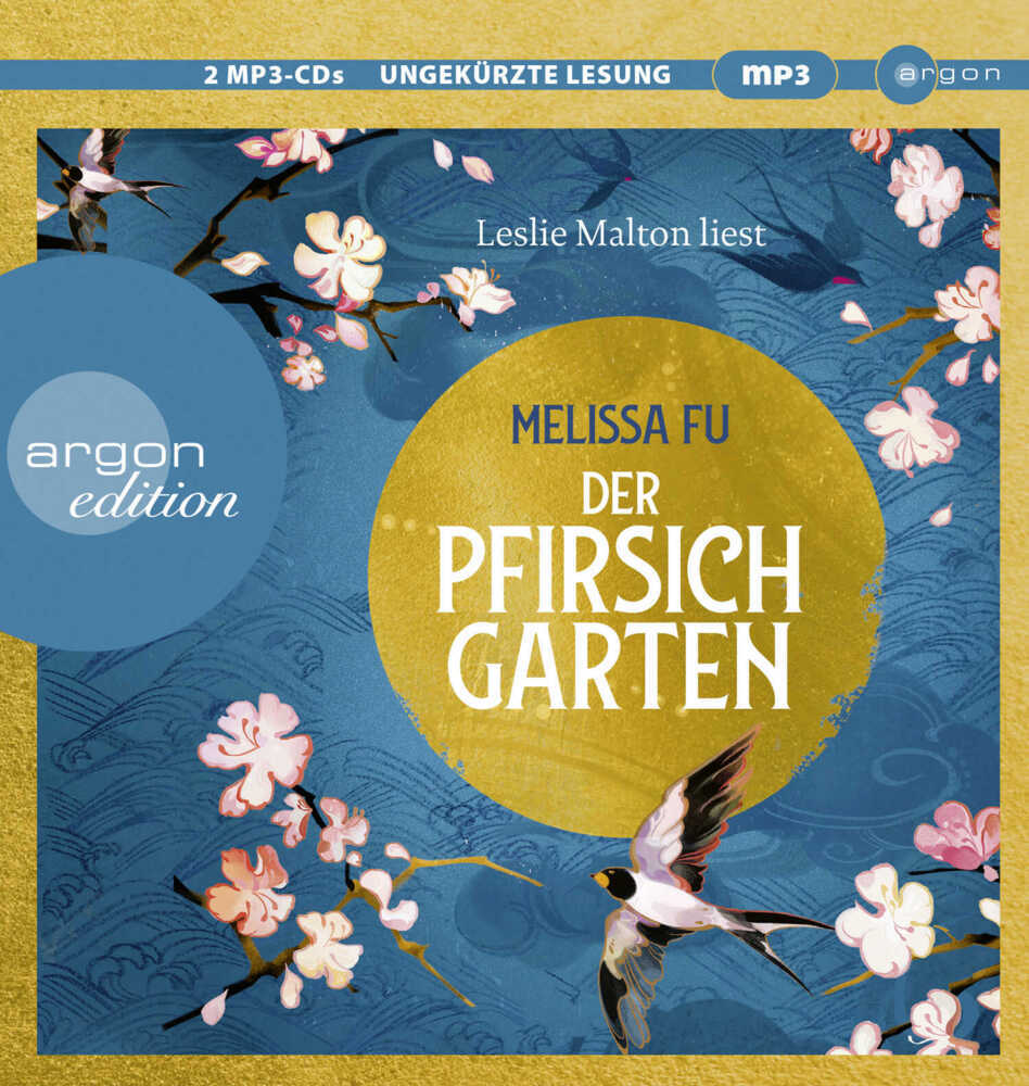 Cover: 9783839820049 | Der Pfirsichgarten, 2 Audio-CD, 2 MP3 | Roman | Melissa Fu | Audio-CD