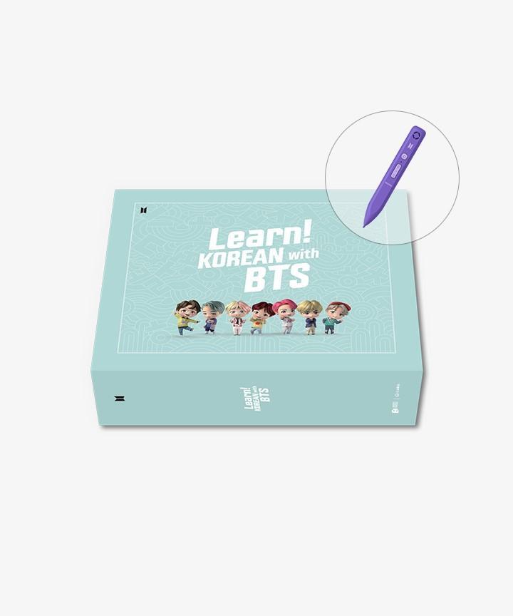 Cover: 9791190996402 | Learn! KOREAN With BTS 4-Book Set With Motipen Korean Learning for...