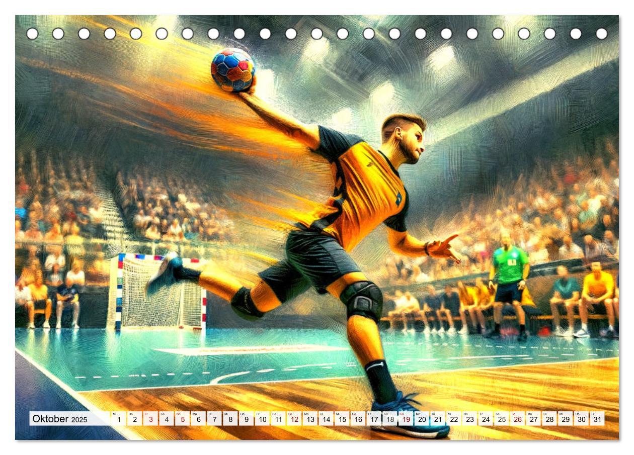 Bild: 9783383775260 | Handball Impressionismus, Künstlerische Handballaktionen im...