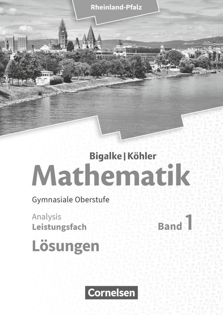 Cover: 9783060048434 | Mathematik Sekundarstufe II - Rheinland-Pfalz. Leistungsfach Band 1...