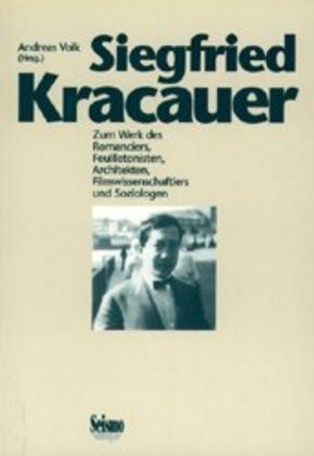 Cover: 9783908239482 | Siegfried Kracauer | Andreas Volk | Taschenbuch | Deutsch | 1996