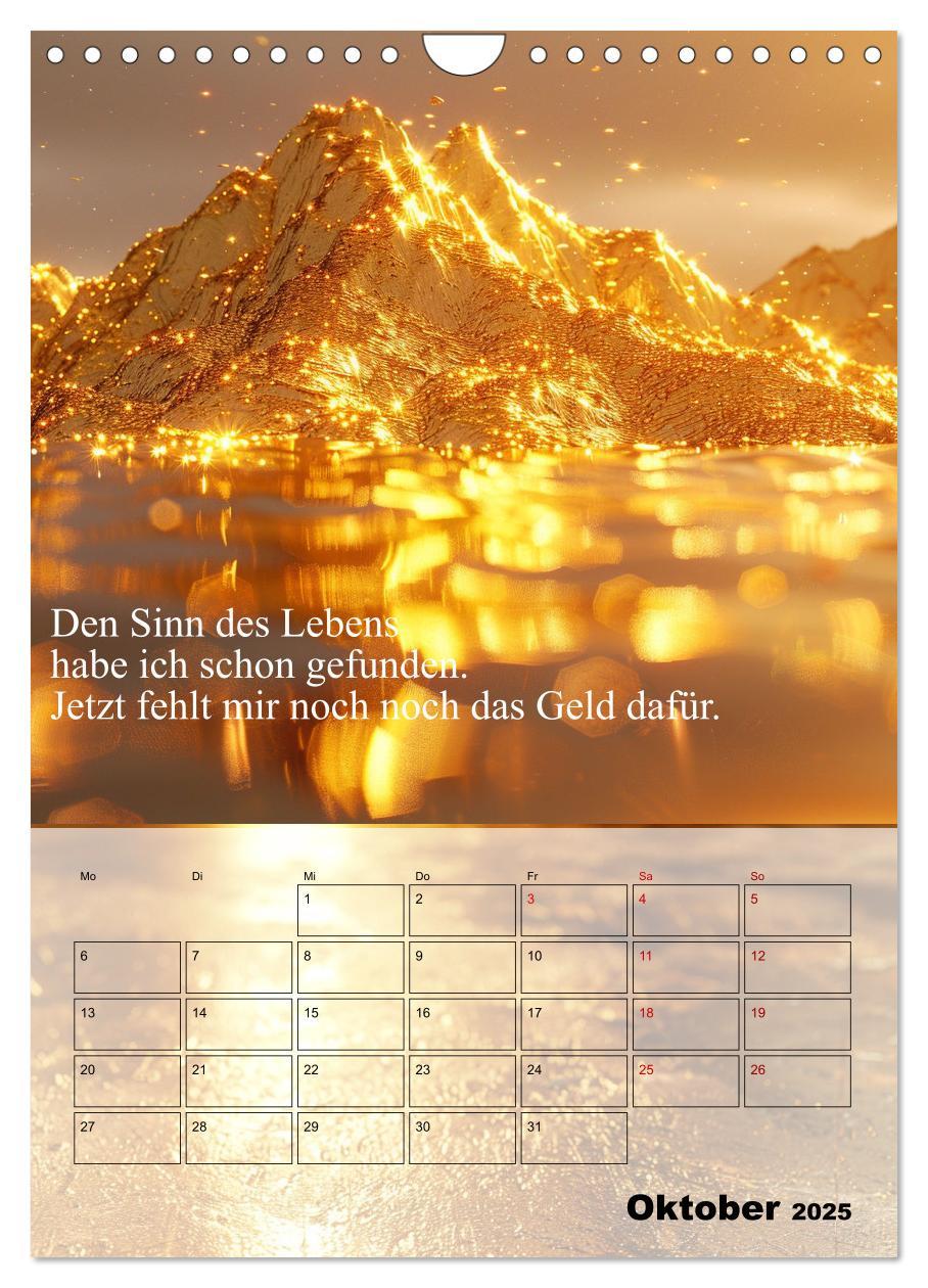 Bild: 9783435820276 | Der Geld-Anlock-Kalender (Wandkalender 2025 DIN A4 hoch), CALVENDO...