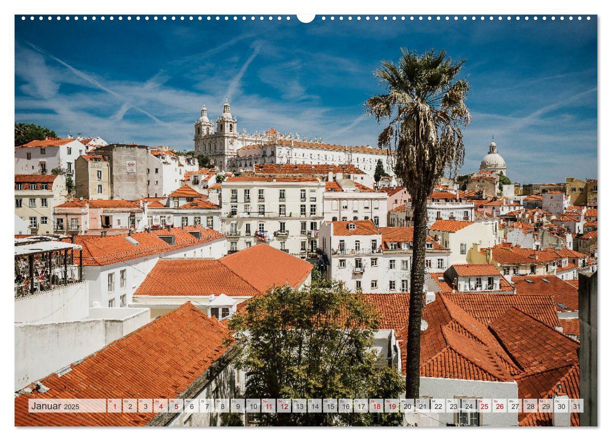 Bild: 9783435323449 | Lissabon Stadtansichten (hochwertiger Premium Wandkalender 2025 DIN...