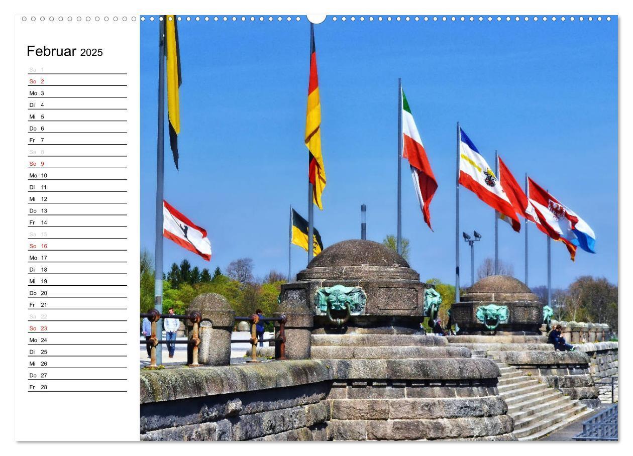 Bild: 9783435605873 | Der Koblenz Kalender (Wandkalender 2025 DIN A2 quer), CALVENDO...