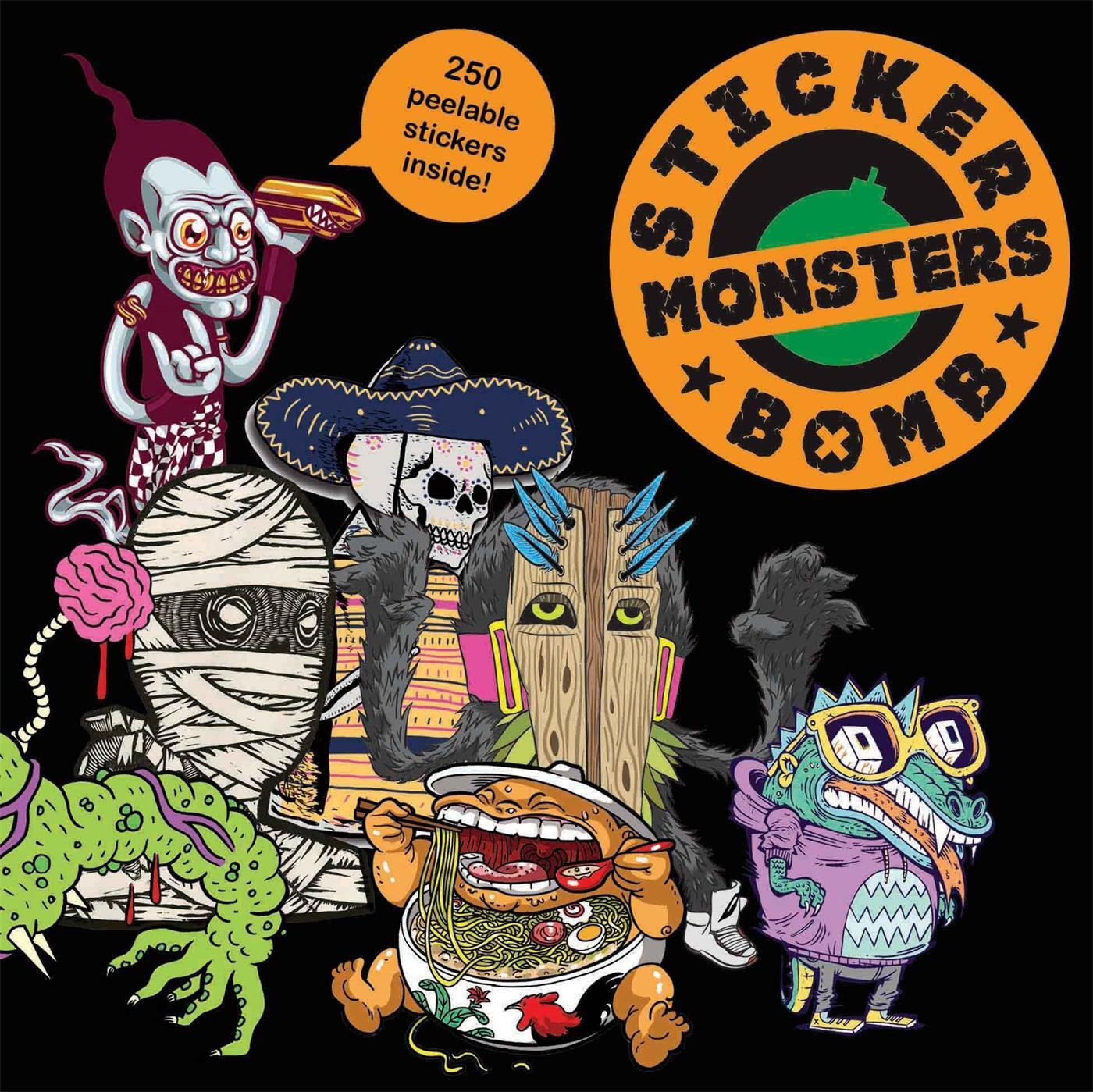 Cover: 9781856698955 | Stickerbomb Monsters | Studio Rarekwai | Taschenbuch | Englisch | 2012