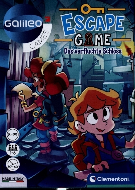 Cover: 8005125592258 | Escape Game - Das verfluchte Schloss (Spiel) | FSC-zertifiziert | 2021